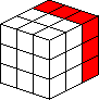 Rubik's Cube : Face Arrière