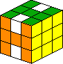 Rubik's Cube : reposition des faces gauche, droite et de la ceinture