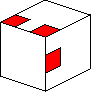 Rubik's Cube : arrêtes face blanche mouvement 2