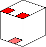 Rubik's Cube : arrêtes face blanche mouvement 3