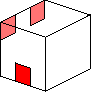 Rubik's Cube : boucher le trou de l'arrête jaune mouvement 1