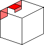 Rubik's Cube : boucher le trou de l'arrête jaune mouvement 3